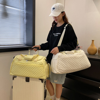 Torba za putovanja, velika kapaciteta 20–35 L, najlon materijal, odjeljak za cipele, suho-mokro odvajanje, gradski stil jednostavnosti