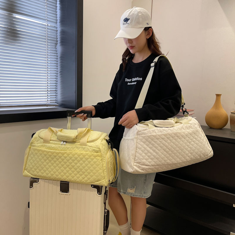 Torba za putovanja, velika kapaciteta 20–35 L, najlon materijal, odjeljak za cipele, suho-mokro odvajanje, gradski stil jednostavnosti