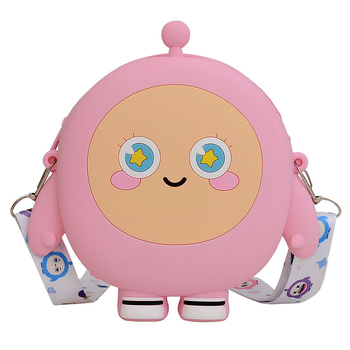 Silikonski novčanik za kovanice, mini crossbody torbica, jajast oblik, životinjski uzorak, bez podstavke, jesen 2023