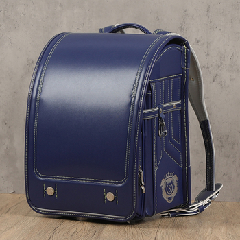 Ученическа раница за началното училище с намаляване на натоварването, защита на гръбнака, водоустойчива, PU материя (Капацитет под 20 л, 13-инчов лаптоп)