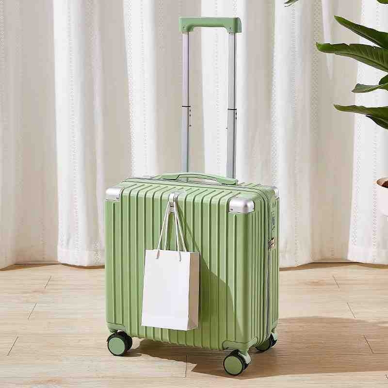 Bagaj de cabină, ușor ABS+PC, închidere cu fermoar, roți universale, unisex