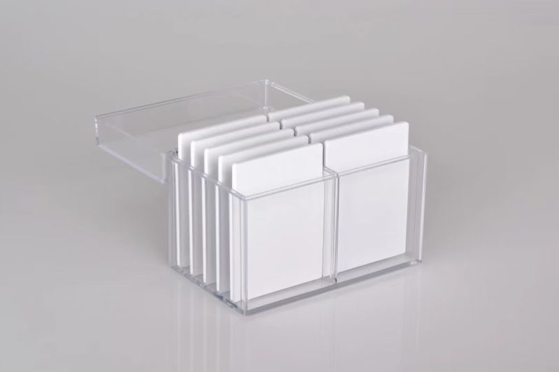 Магнитен комплект за мигли: магнитна плоча, кутия за съхранение на изкуствени мигли и пинсета