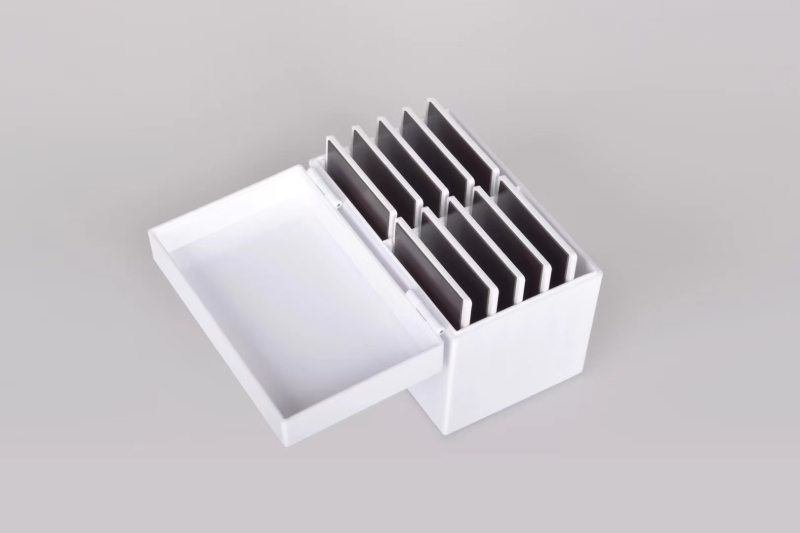 Магнитен комплект за мигли: магнитна плоча, кутия за съхранение на изкуствени мигли и пинсета