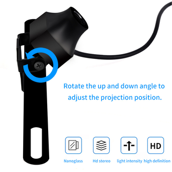 Mootorratta tagatuli LED-numbrimärgiga valgustus, 12V, 5W, 1200lm, PC-korpus