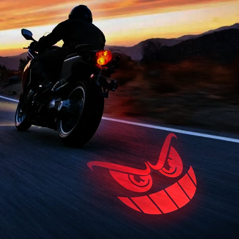 Mootorratta tagatuli LED-numbrimärgiga valgustus, 12V, 5W, 1200lm, PC-korpus