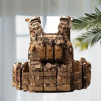 Тактическа жилетка камуфляж, бързосъхнеща, за възрастни мъже, пролет