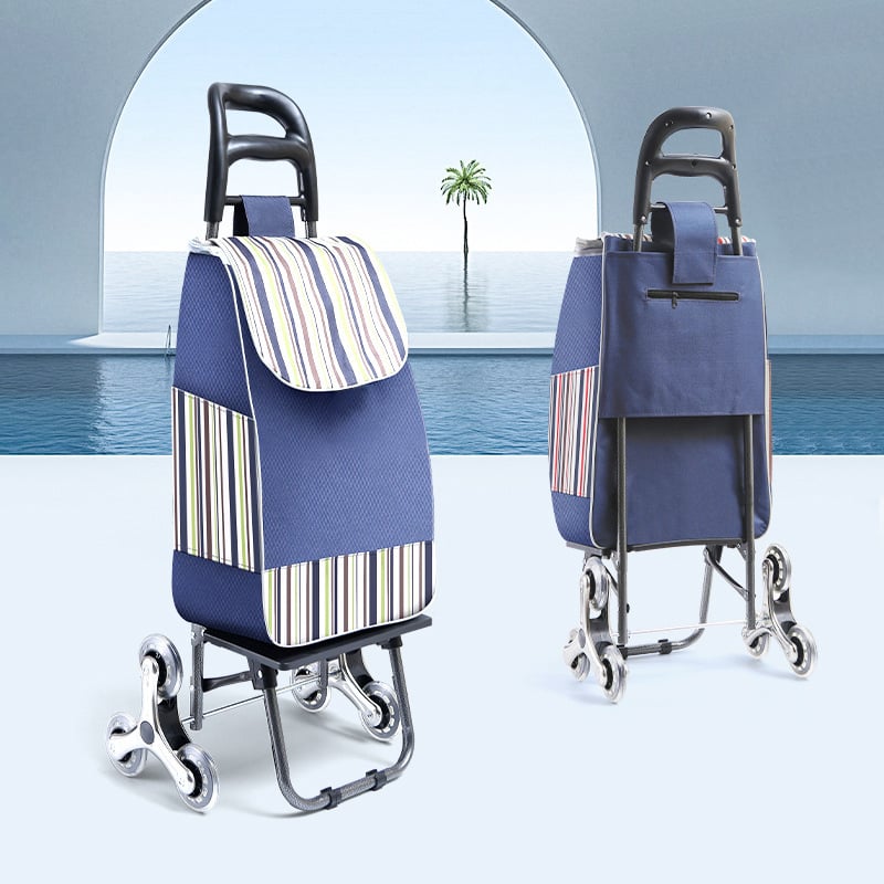 Сгъваема пазарна количка Junmei, подвижна, печат на лого и персонализирана обработка