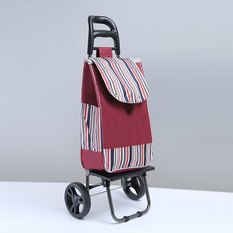 Сгъваема пазарна количка Junmei, подвижна, печат на лого и персонализирана обработка