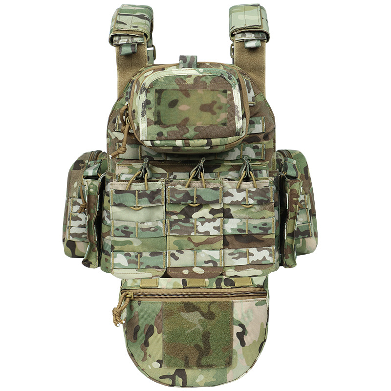 LASVENIS AV-8128 1000D полиестер тактическа жилетка с камуфлаж, износоустойчива