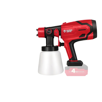 Električni pištolj za bojanje za kućnu upotrebu, visoka atomizacija, sve-u-jednom uređaj za nanošenje latex boje (izvor napajanja: punjiva litijska baterija, nazivni napon: 21, opseg primjene: zid/drvo/metal, maksimalni izlazni tlak: 1, odgovarajući kapaci