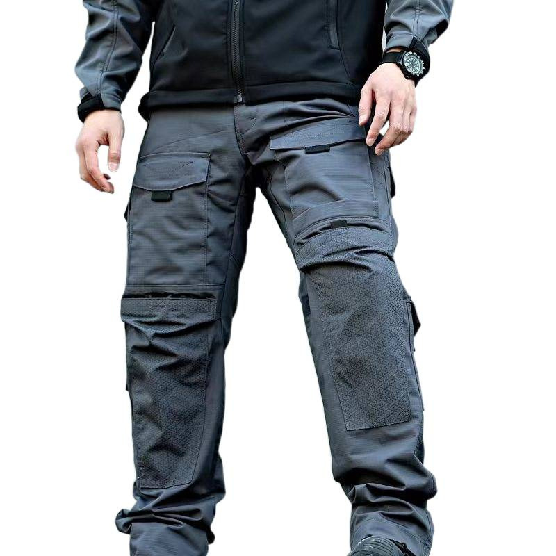 Muške maskirne taktičke hlače od poliestera otporne na habanje (vojni stil uniforme; sezone: zima, proljeće, jesen)