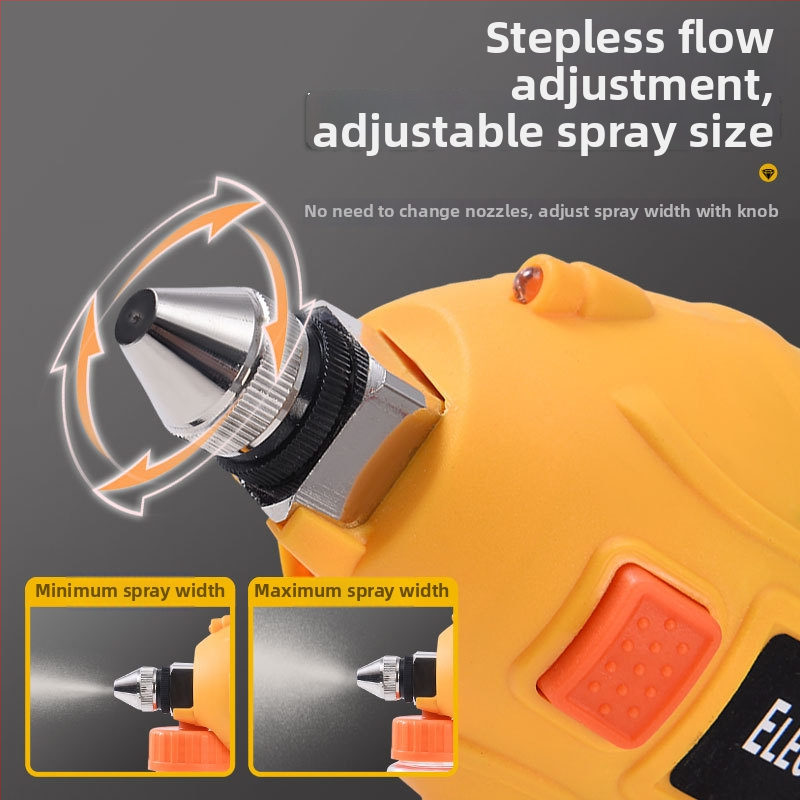 Električni sprej-pištolj za popravak s litijskom baterijom, 21V, ručni, za popravak boje na karoseriji, drvenih vrata i figurica