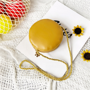 Dječja PU kožna crossbody torba s printom Daisy, vodootporna, podstava od poliester, brend Shanju, moderan stil