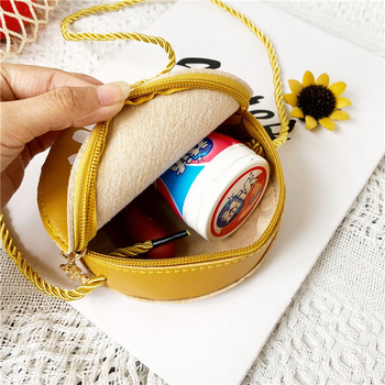 Dječja PU kožna crossbody torba s printom Daisy, vodootporna, podstava od poliester, brend Shanju, moderan stil