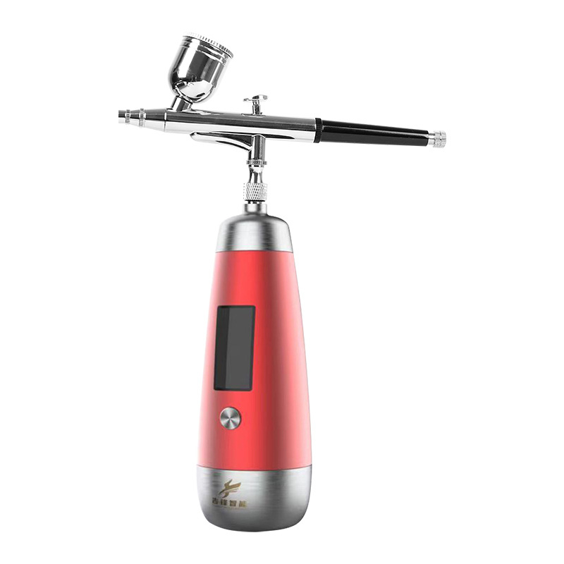 Jifeng Pistol de atomizare pentru unghii, multifuncțional, portabil pentru uz casnic — Origine: Dongguan; Material: aliaj de aluminiu + plastic + cupru; Seria: Spray Gun; Domeniu: decorare/mașini