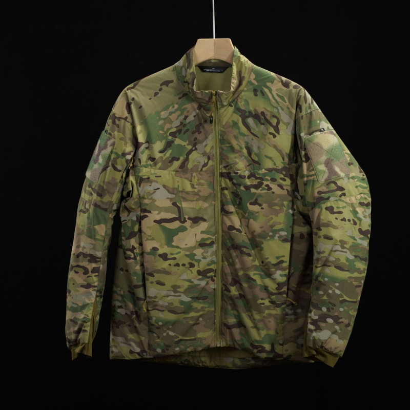 Military Bird kamuflažna jakna sa stojećim ovratnikom, vanjski materijal od najlona, punilo od poliester, zimska unisex