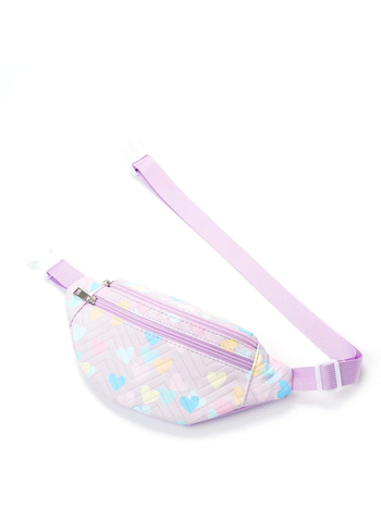 Dječja crossbody torbica s rombi quilt uzorkom i V-izšivanjem; vanjska PU, podstava od poliestera, vodootporna, težina 90 g, proljeće 2024