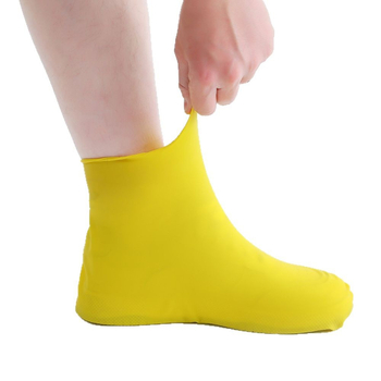 Protecție de încălțăminte din latex, impermeabilă, antiderapantă, îngroșată și rezistentă la uzură pentru exterior