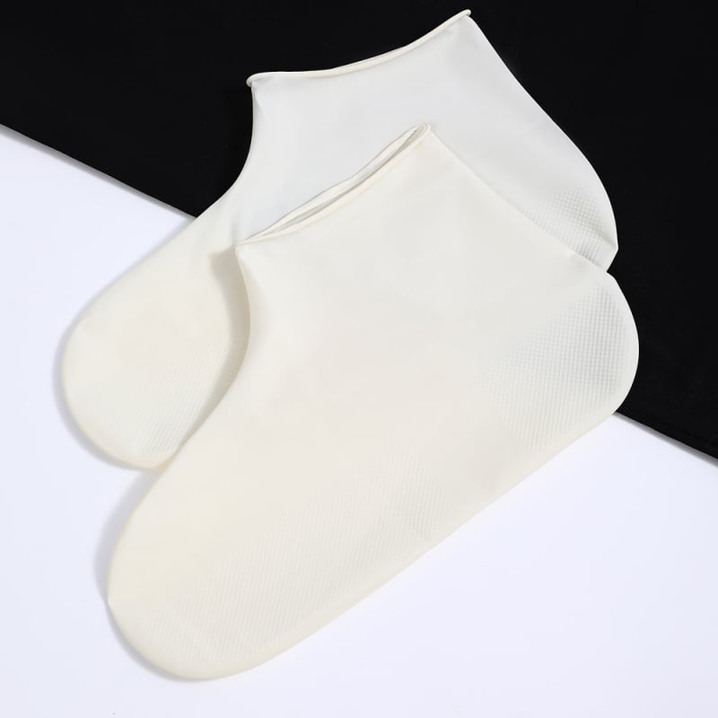 Protecție de încălțăminte din latex, impermeabilă, antiderapantă, îngroșată și rezistentă la uzură pentru exterior