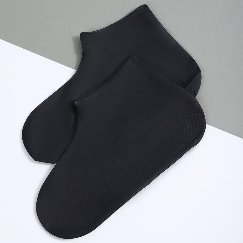 Protecție de încălțăminte din latex, impermeabilă, antiderapantă, îngroșată și rezistentă la uzură pentru exterior
