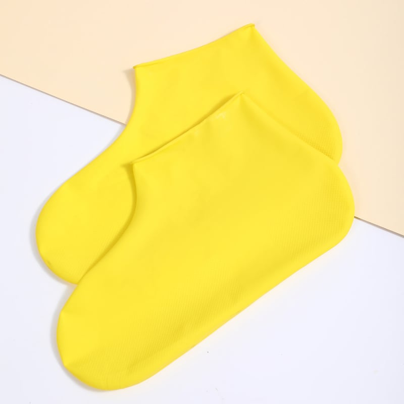 Protecție de încălțăminte din latex, impermeabilă, antiderapantă, îngroșată și rezistentă la uzură pentru exterior