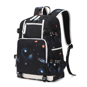 Muški školski ruksak 2026 novi model s cvjetnim printom, Oxford tkanina, 20-35 L, model 6101-8, ulični stil