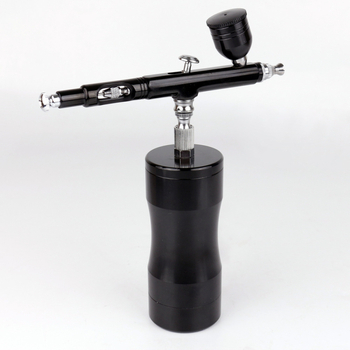 Kit aerograf din aluminiu cu pompă electrică pentru pictură Gundam – unelte de pulverizare pentru lucrări, presiune maximă 25, debit 8, distanță optimă de pulverizare 100, lățime duză 30