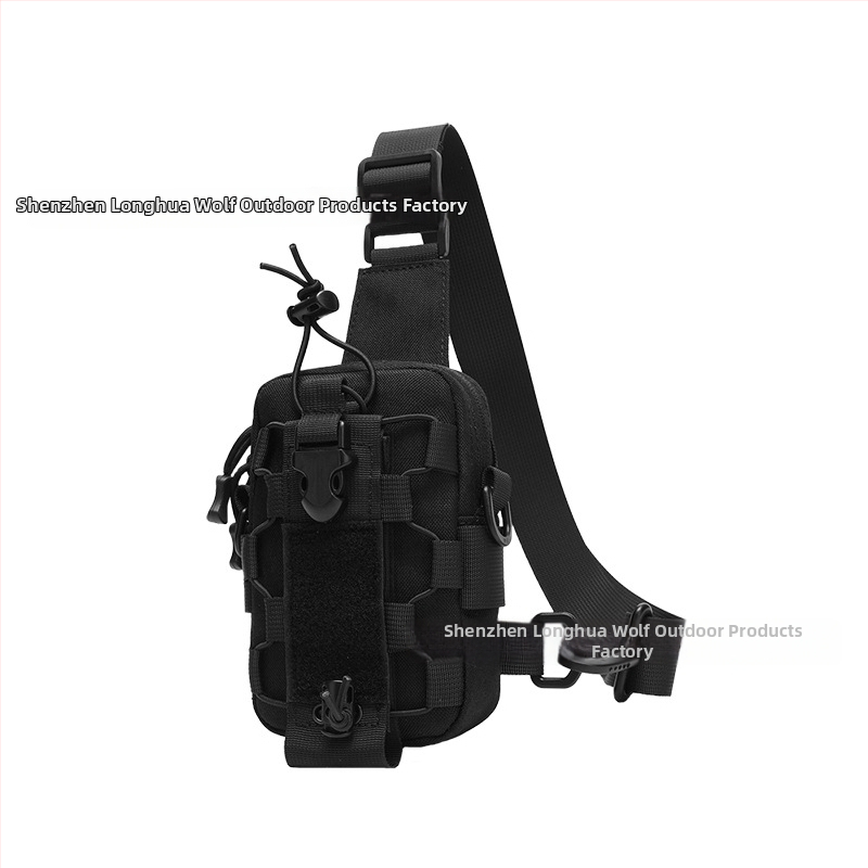Wolf Tongda najlon crossbody torba za outdoor sportove – ultra lagana, otporna na habanje, unisex, džep za bocu vode i telefon