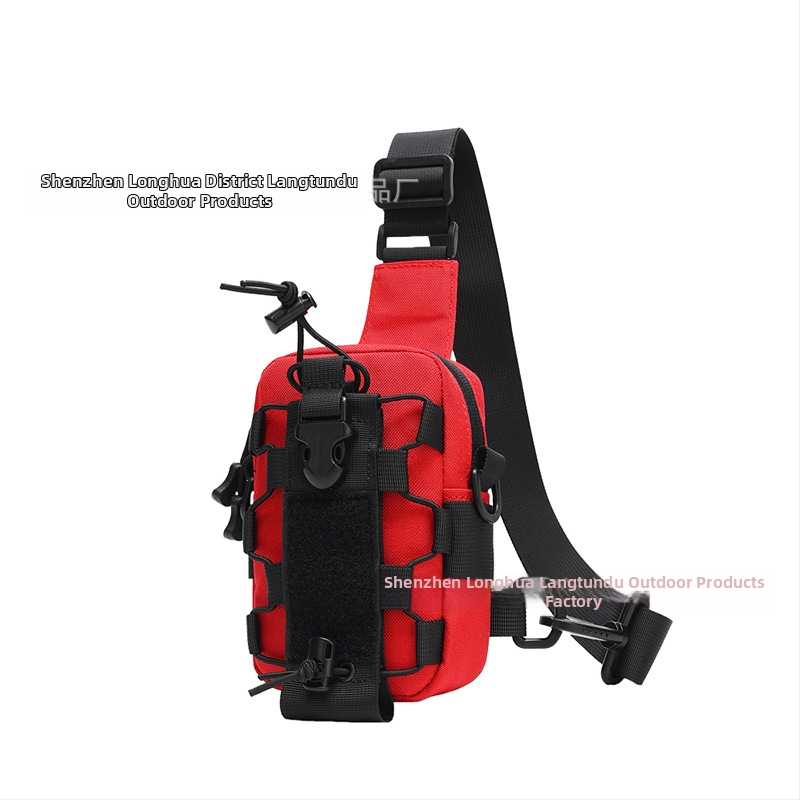 Wolf Tongda najlon crossbody torba za outdoor sportove – ultra lagana, otporna na habanje, unisex, džep za bocu vode i telefon