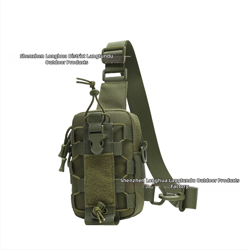 Wolf Tongda najlon crossbody torba za outdoor sportove – ultra lagana, otporna na habanje, unisex, džep za bocu vode i telefon