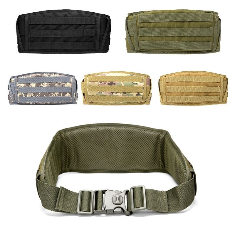 Taktički pojas s MOLLE sustavom, mekana podloga za nošenje s teretom, Oxford tkanina, unisex, za outdoor sportove