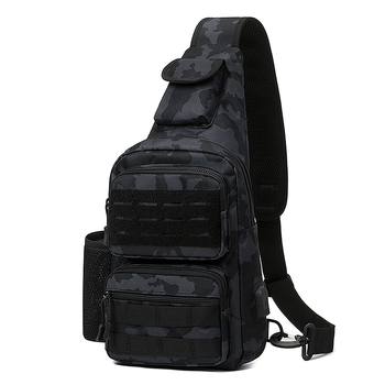 Cool Walker prsna torbica s USB priključkom, najlon, vodootporna, lagana, unisex