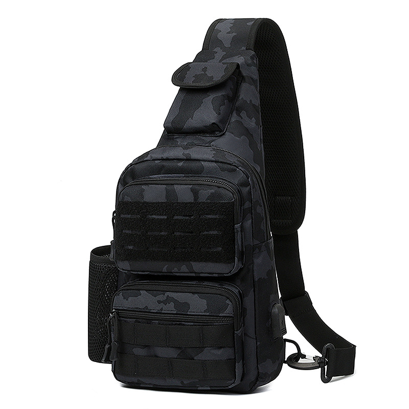 Cool Walker prsna torbica s USB priključkom, najlon, vodootporna, lagana, unisex