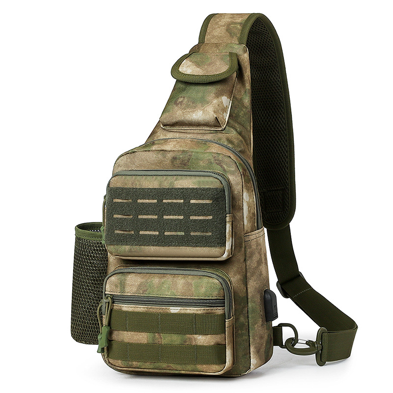 Cool Walker prsna torbica s USB priključkom, najlon, vodootporna, lagana, unisex