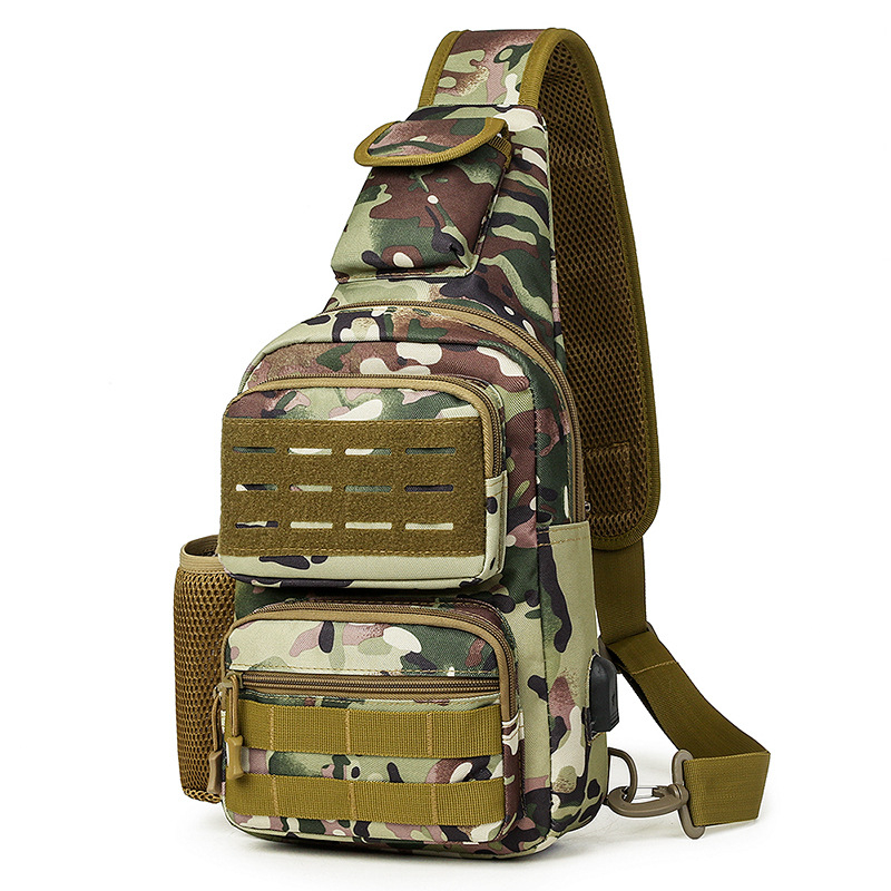 Cool Walker prsna torbica s USB priključkom, najlon, vodootporna, lagana, unisex