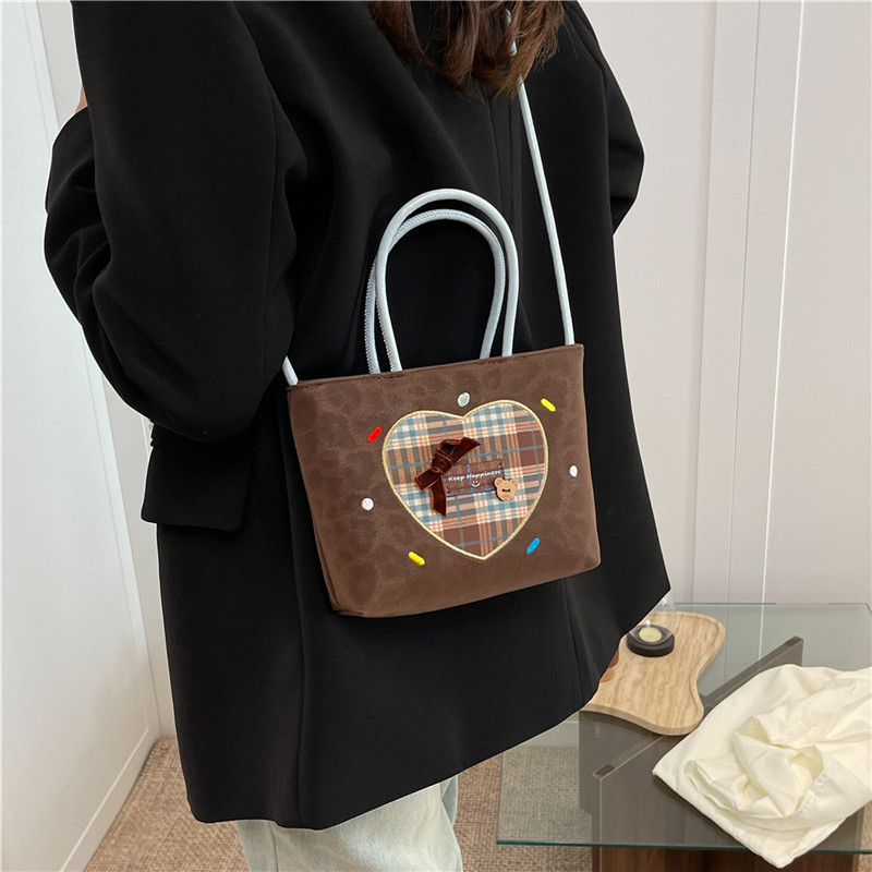 Ženska retro Tote torba, PU materijal, geometrijski uzorak, podstava od poliestera, otporna na habanje, jesen 2025