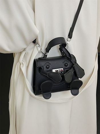 Ženska mini torbica za proljeće-ljeto s slatkim Kelly dizajnom, PU materijal, crossbody, vodootporna, ultralagana, podstava od najlona