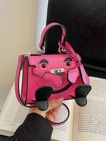 Ženska mini torbica za proljeće-ljeto s slatkim Kelly dizajnom, PU materijal, crossbody, vodootporna, ultralagana, podstava od najlona