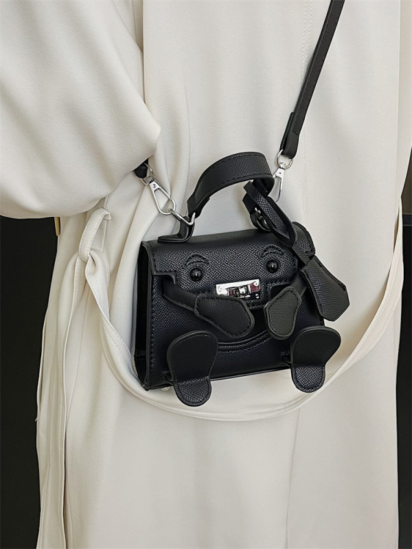 Ženska mini torbica za proljeće-ljeto s slatkim Kelly dizajnom, PU materijal, crossbody, vodootporna, ultralagana, podstava od najlona
