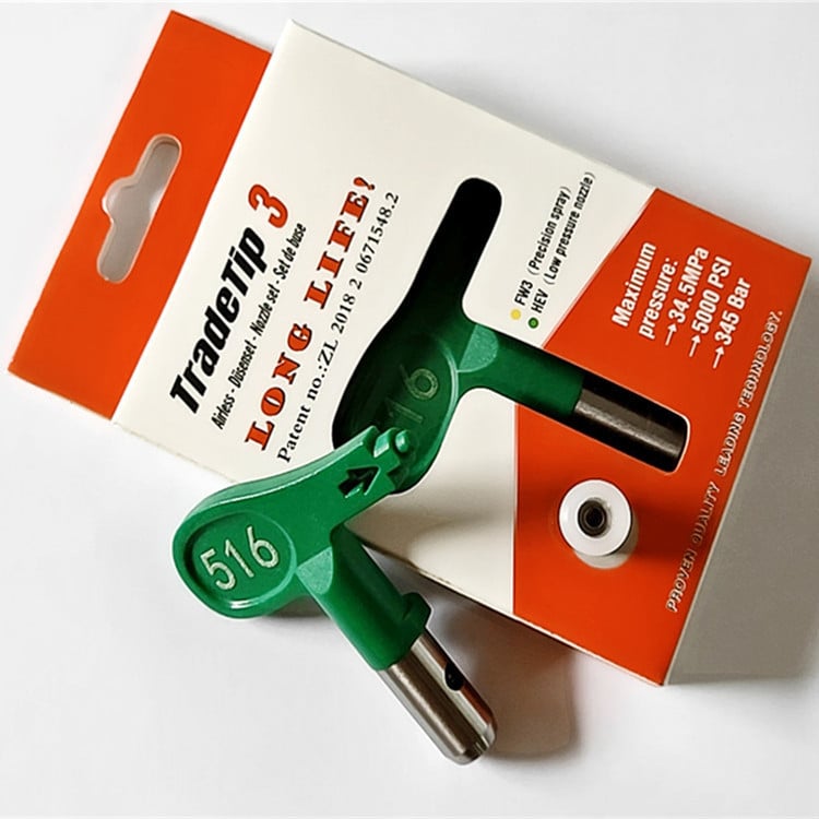 Фангкман дюза без въздух HEA — ниско налягане, универсален аксесоар за пръскане с пистолет за боядисване, висока мъгливост