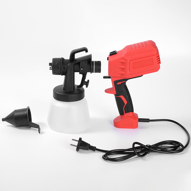 Автоматичен пистолет за боядисване JR1828 с дюза 2,5 мм, мощност 500 W, тегло 1,5 кг, вътрешно смесване