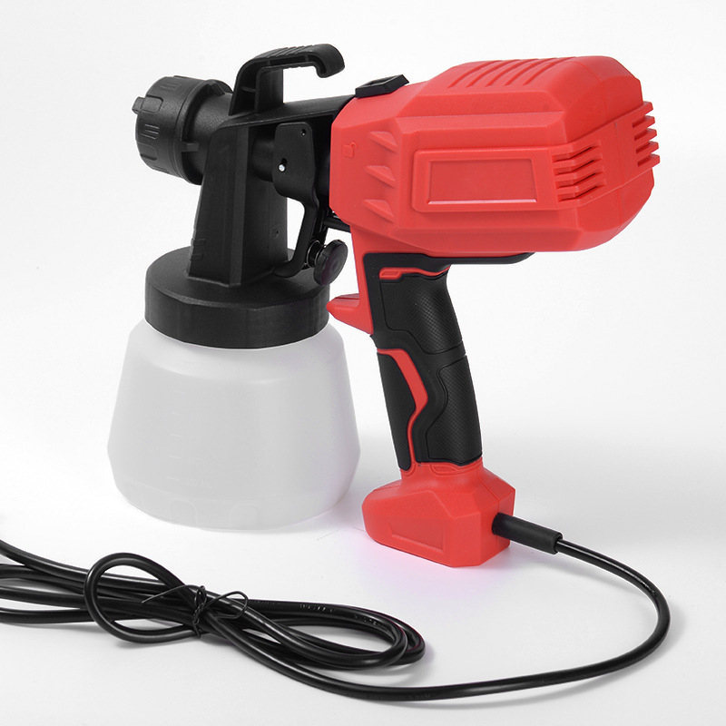 Автоматичен пистолет за боядисване JR1828 с дюза 2,5 мм, мощност 500 W, тегло 1,5 кг, вътрешно смесване