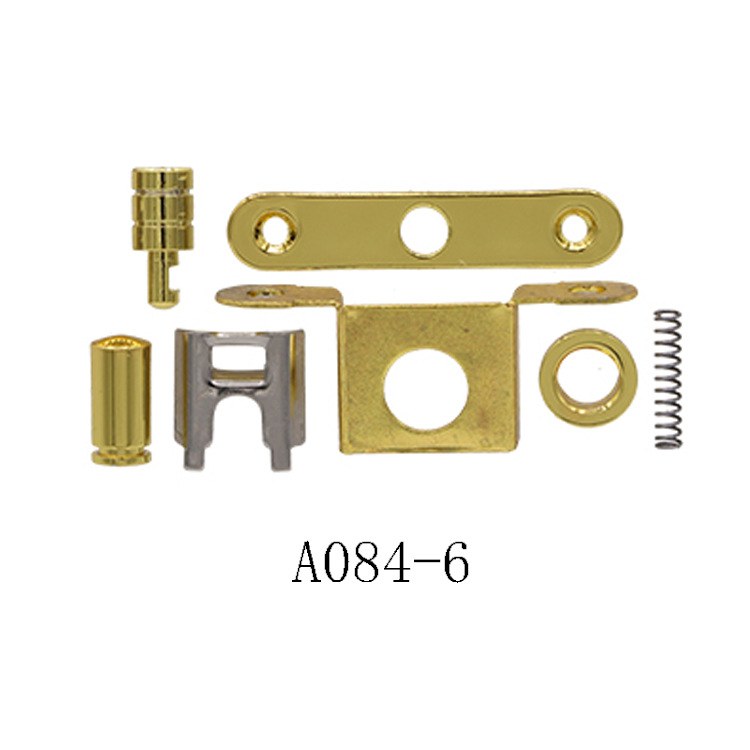 Automatikus felnyíló mechanizmusú ékszerdoboz zár, modell A084-1-től 9-ig, réz és vas, ékszerdobozok, ajándékdobozok és fa dobozokhoz