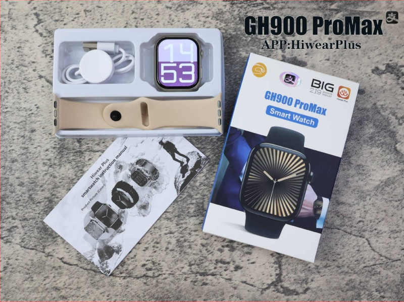 S10Watch9 smart hodinky s NFC, Bluetooth volania, meranie srdcového tepu, sledovanie spánku, výdrž batérie 7–14 dní