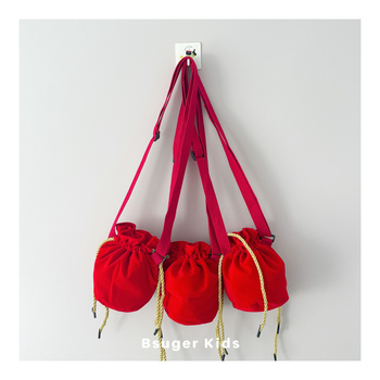 Detská vyšívaná krížom cez rameno peňaženka na mince (Unisex, Ľahké, Vlna, Podšívka z polyesteru, Vhodné pre predškolákov)