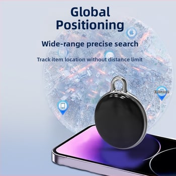 Локатор за домашни любимци F3 с Bluetooth, ABS корпус, 8 g, съвместим с iOS