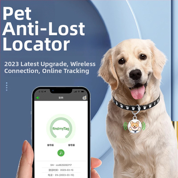 Локатор за домашни любимци F3 с Bluetooth, ABS корпус, 8 g, съвместим с iOS