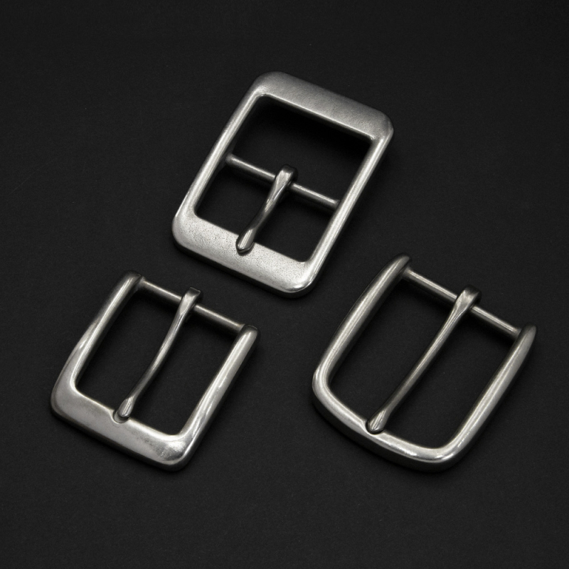 Cb- acél övcsat sorozat - testreszabható, tiszta réz csapos övcsat, férfiak és nők öveire