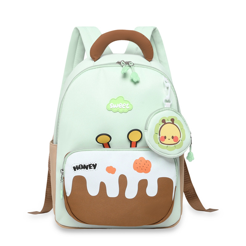 Dječji ranac s crtanim motivom, lagan i moderan, vodootporan, s zaštitom kralježnice i zakrivljenim naramenicama, za vrtić