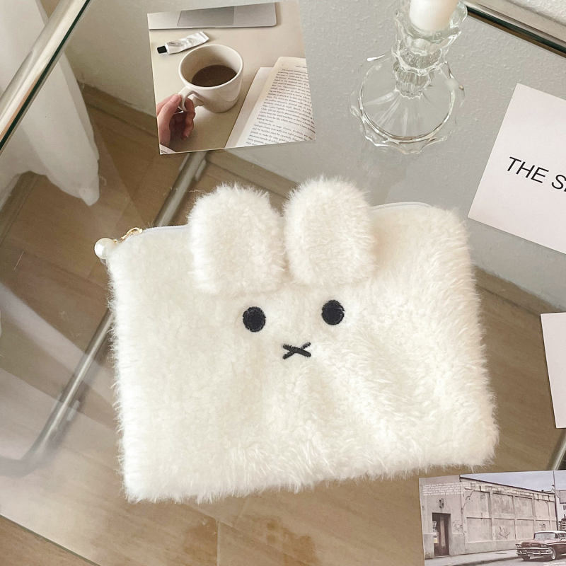 Novčanik od pliša, gradski jednostavan stil, neutralan spol, 1 složni dizajn, poliester podstava